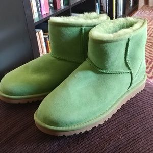 UGG mini classic boot, Verde green, 6